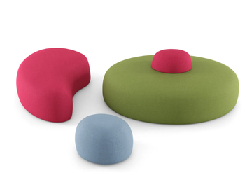 JUMP - Fabric bench seating by ESTEL GROUP - view 2